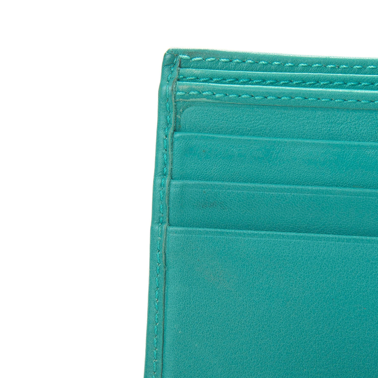 GG Plus Monogram Web Bi-Fold Wallet Blue Beige
