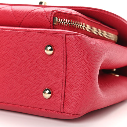 Chanel Caviar Quilted Small Business Affinity Flap Red 9 of 11