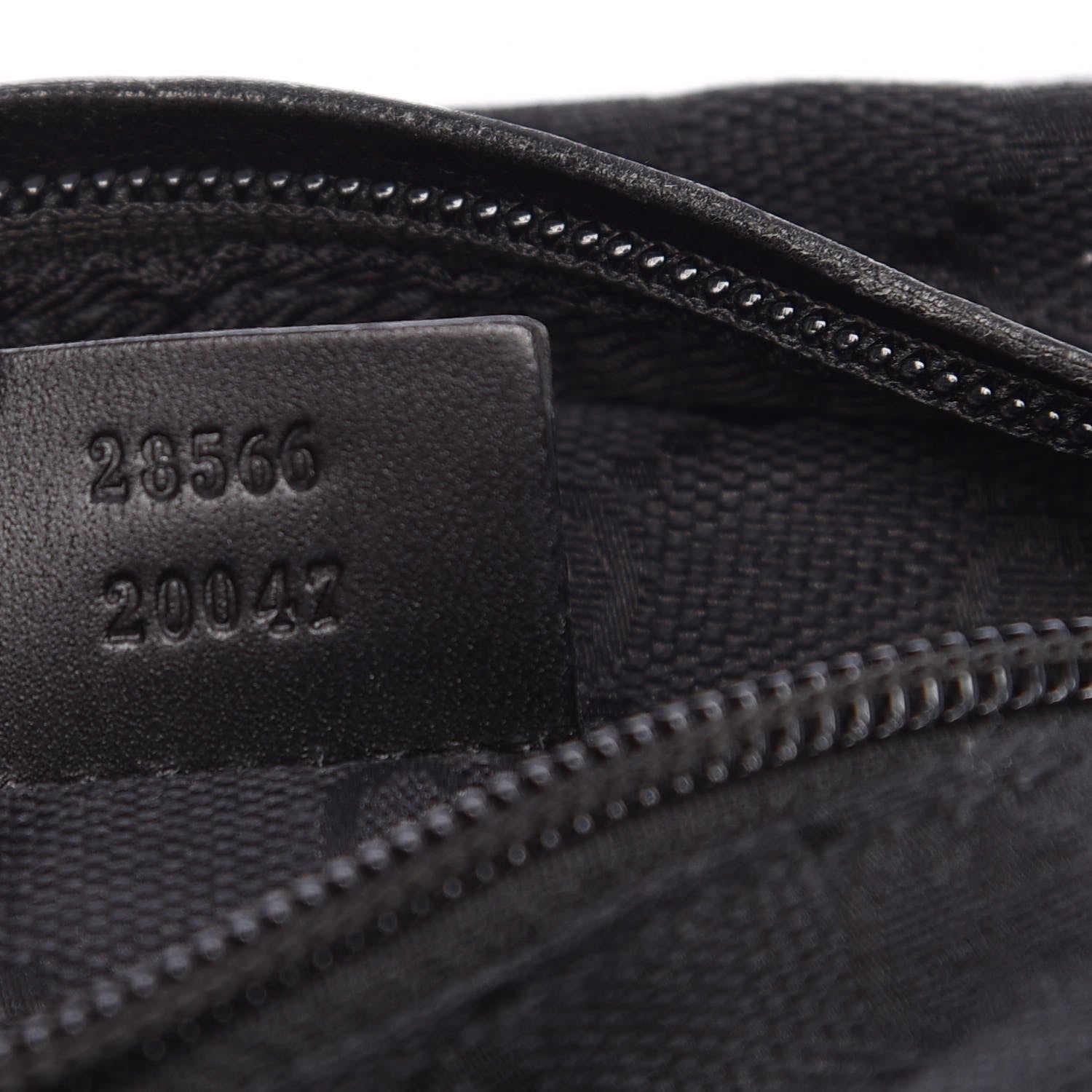 Gucci GG Monogram Double Pocket Belt Bag Black 7 of 8
