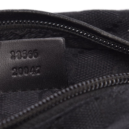 Gucci GG Monogram Double Pocket Belt Bag Black 7 of 8