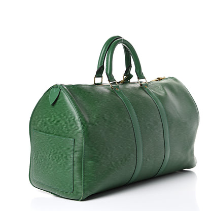 Louis Vuitton Epi Keepall 45 Borneo 2 of 21