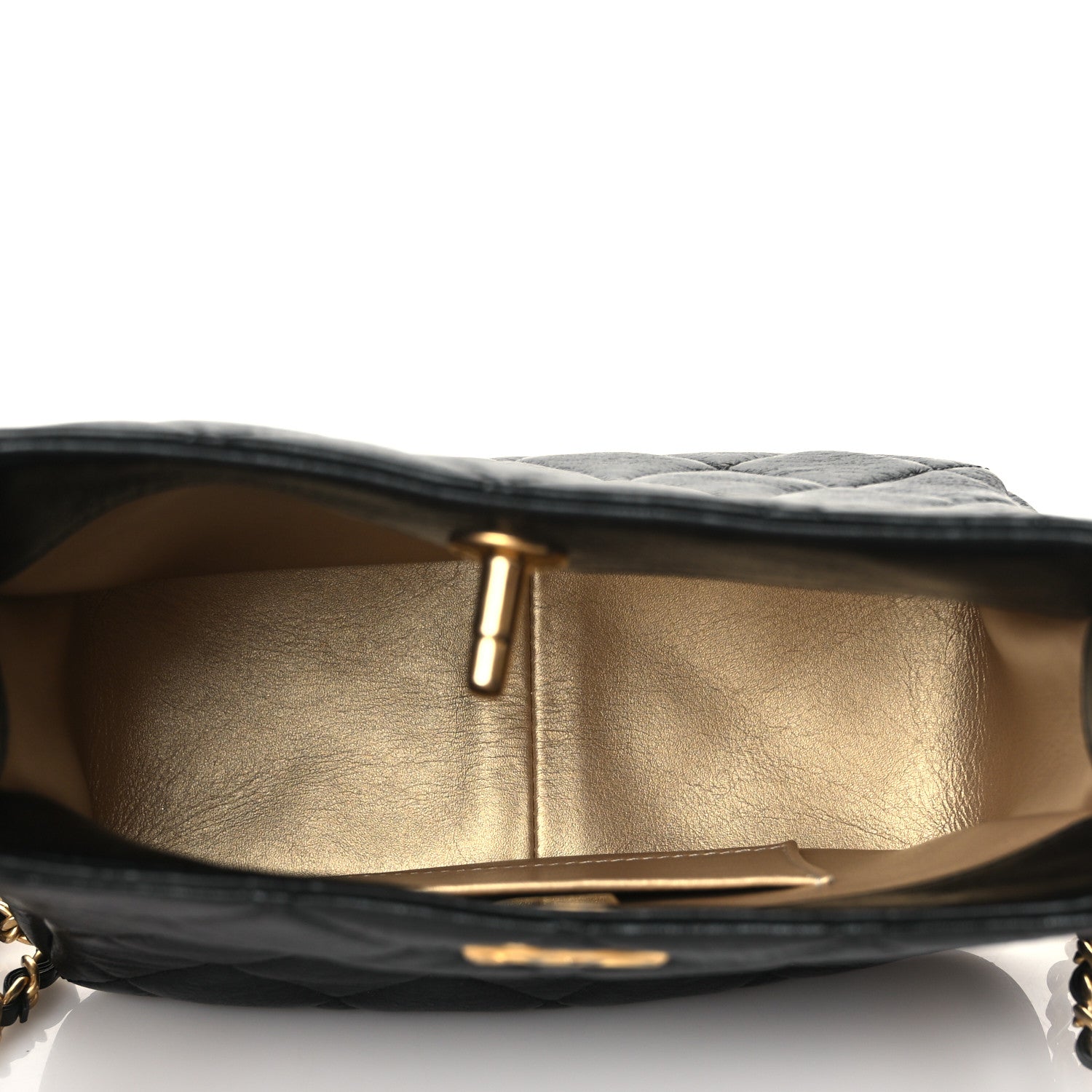 Chanel Lambskin Quilted Multi Chain Hobo Black 4 of 9