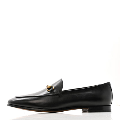 Gucci Calfskin Womens Jordaan Loafers 39 Black 1 of 11