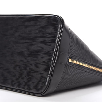 Louis Vuitton Epi Alma PM Black 7 of 10