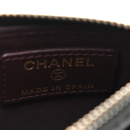 Chanel Caviar Quilted CC Zip Card Holder Black 6 of 8