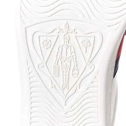 Gucci Calfskin Ayers Web UFO Dragon Embroidered Mens Ace Sneakers 7.5 White 7 of 11