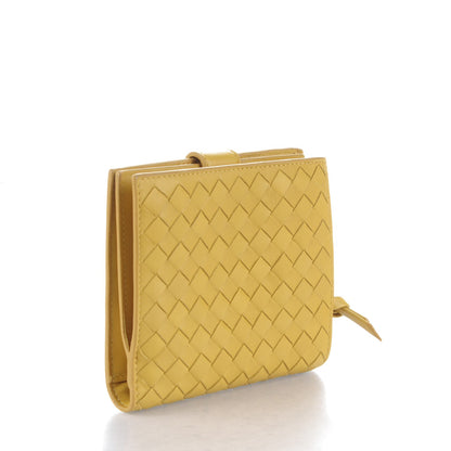 Bottega Veneta BOTTEGA VENETA Nappa Intrecciato French Flap Wallet Moutarde 3 of 8