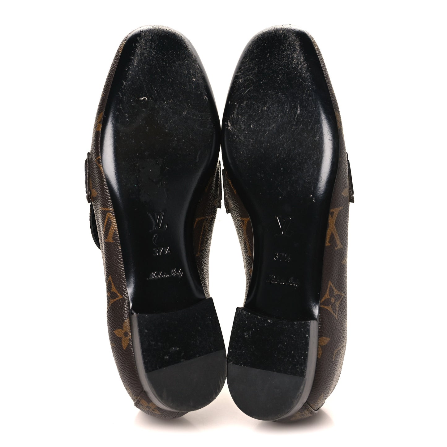 Monogram Upper Case Flat Loafer 37.5