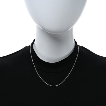 David Yurman Sterling Silver 14K Yellow Gold 1.7mm Baby Box Chain Necklace 17" 2 of 4