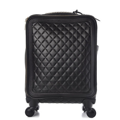 Chanel Calfskin Quilted Coco Case Trolley Black 1 of 15