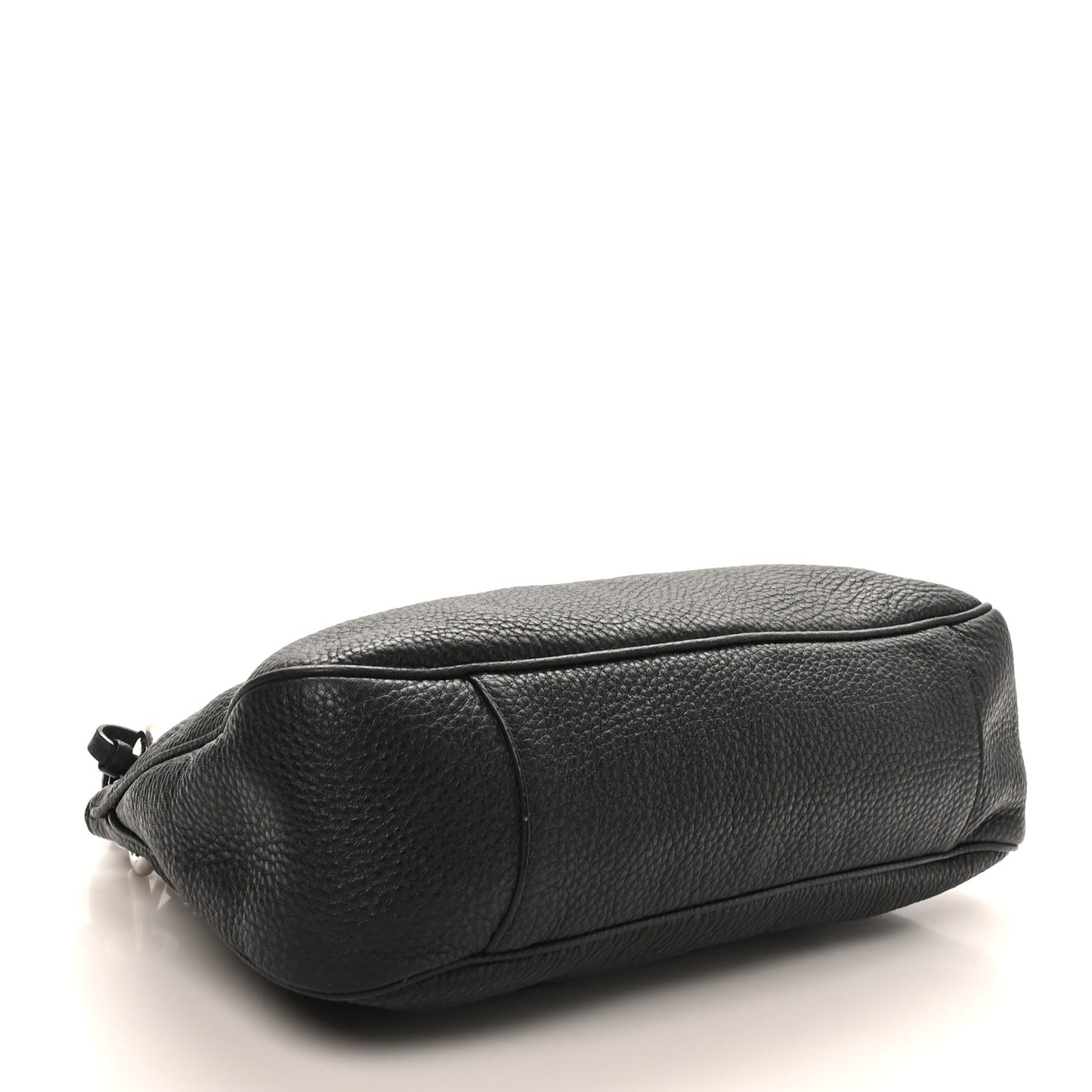 Vitello Phenix Shoulder Bag Black