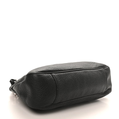 Prada Vitello Phenix Shoulder Bag Black 4 of 9
