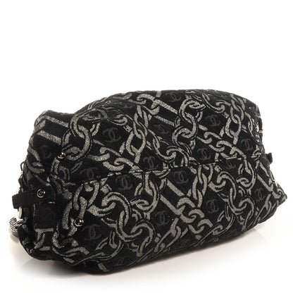 Chanel Metallic CC Chain Link Bag Black 4 of 7