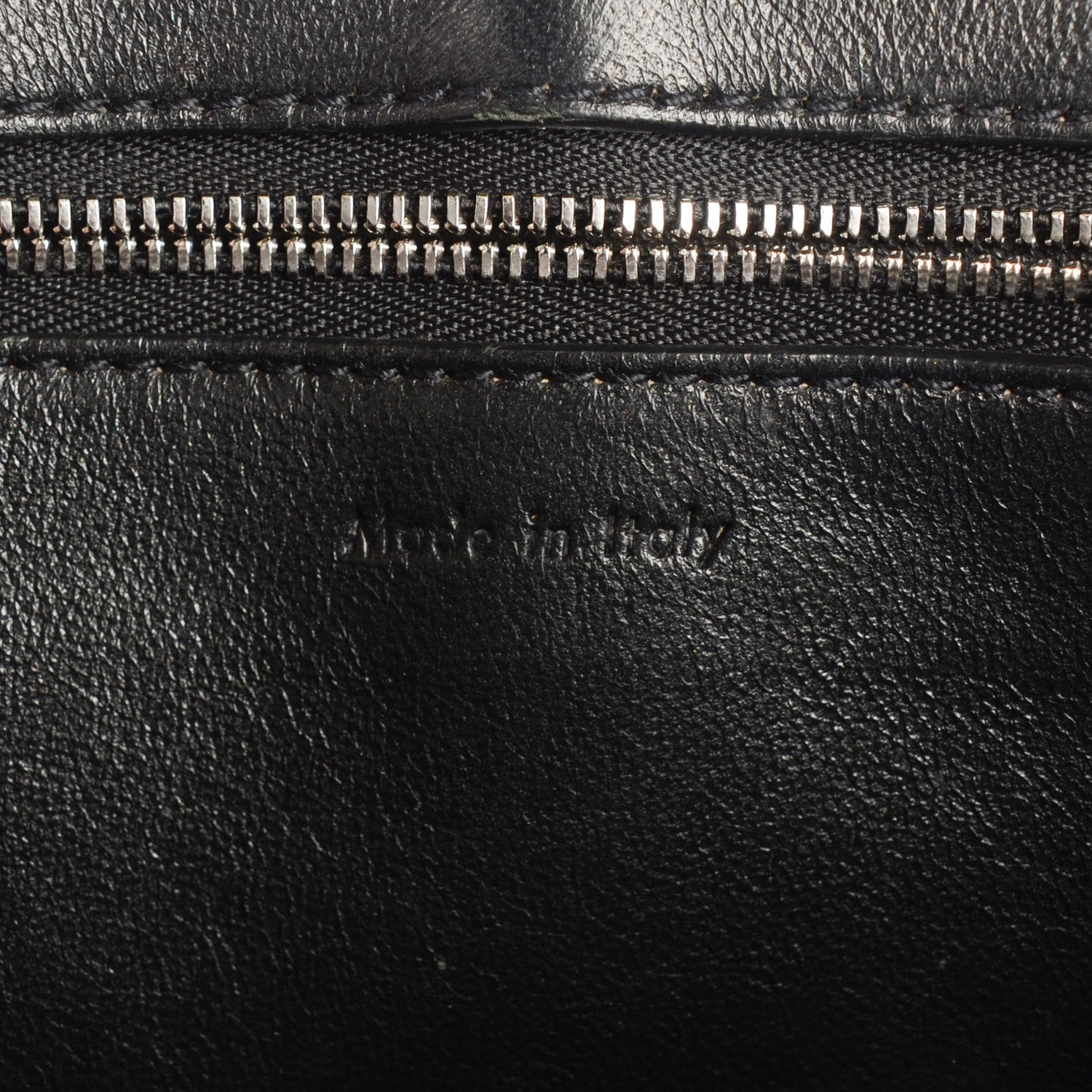 Celine Calfskin Medium Edge Shoulder Bag Black 7 of 10
