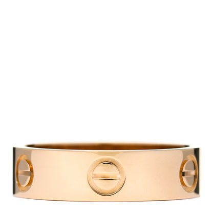 Cartier 18K Yellow Gold 5.5mm LOVE Ring 58 8.25 1 of 5