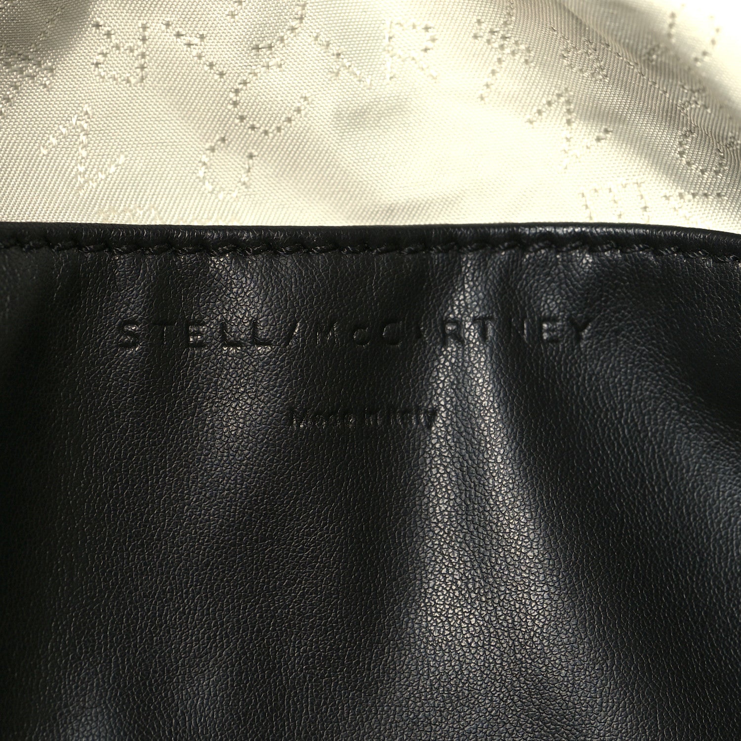Stella McCartney PVC Monogram Falabella Reversible Tote Black 6 of 9