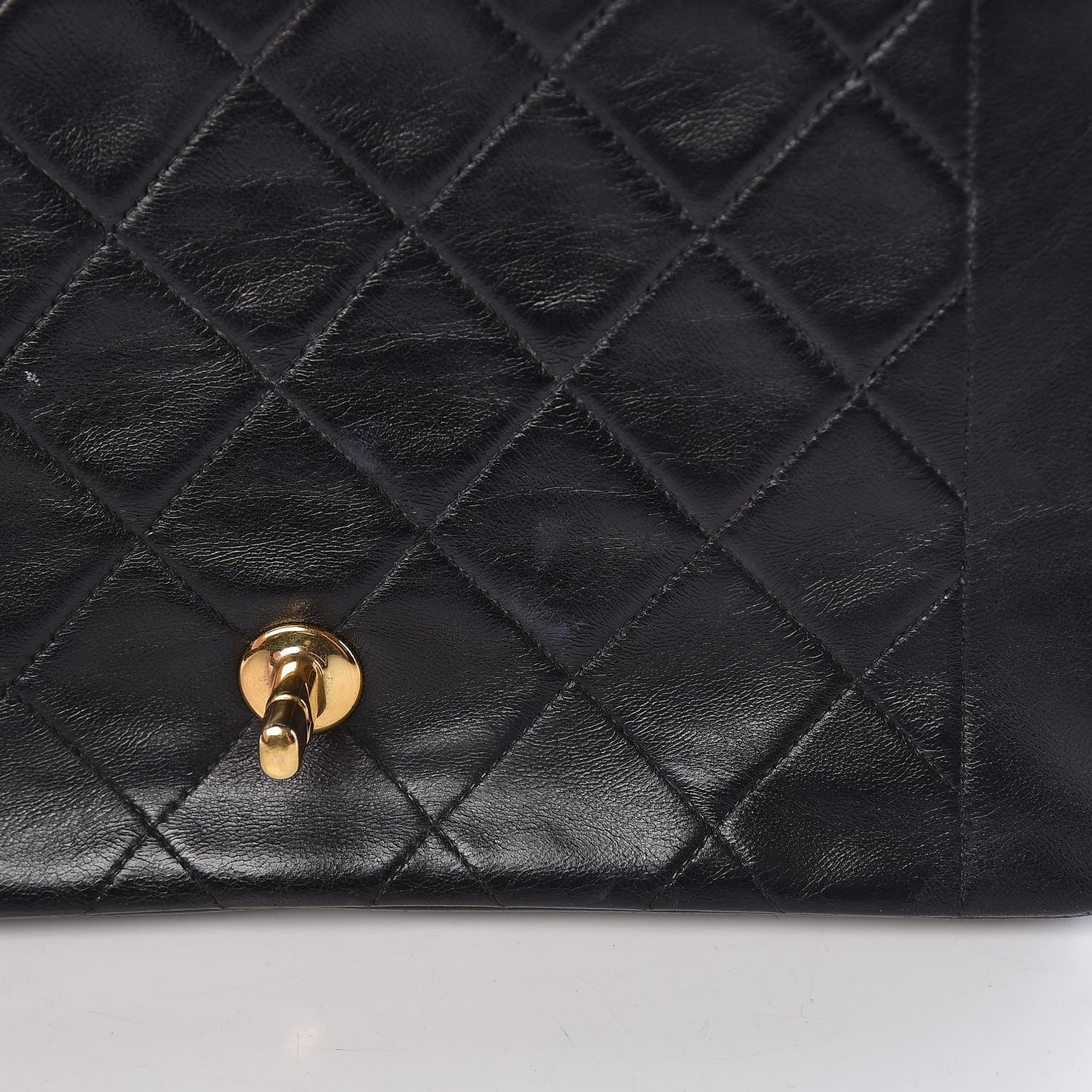 Chanel Lambskin Quilted Small Single Flap Black 13 of 29