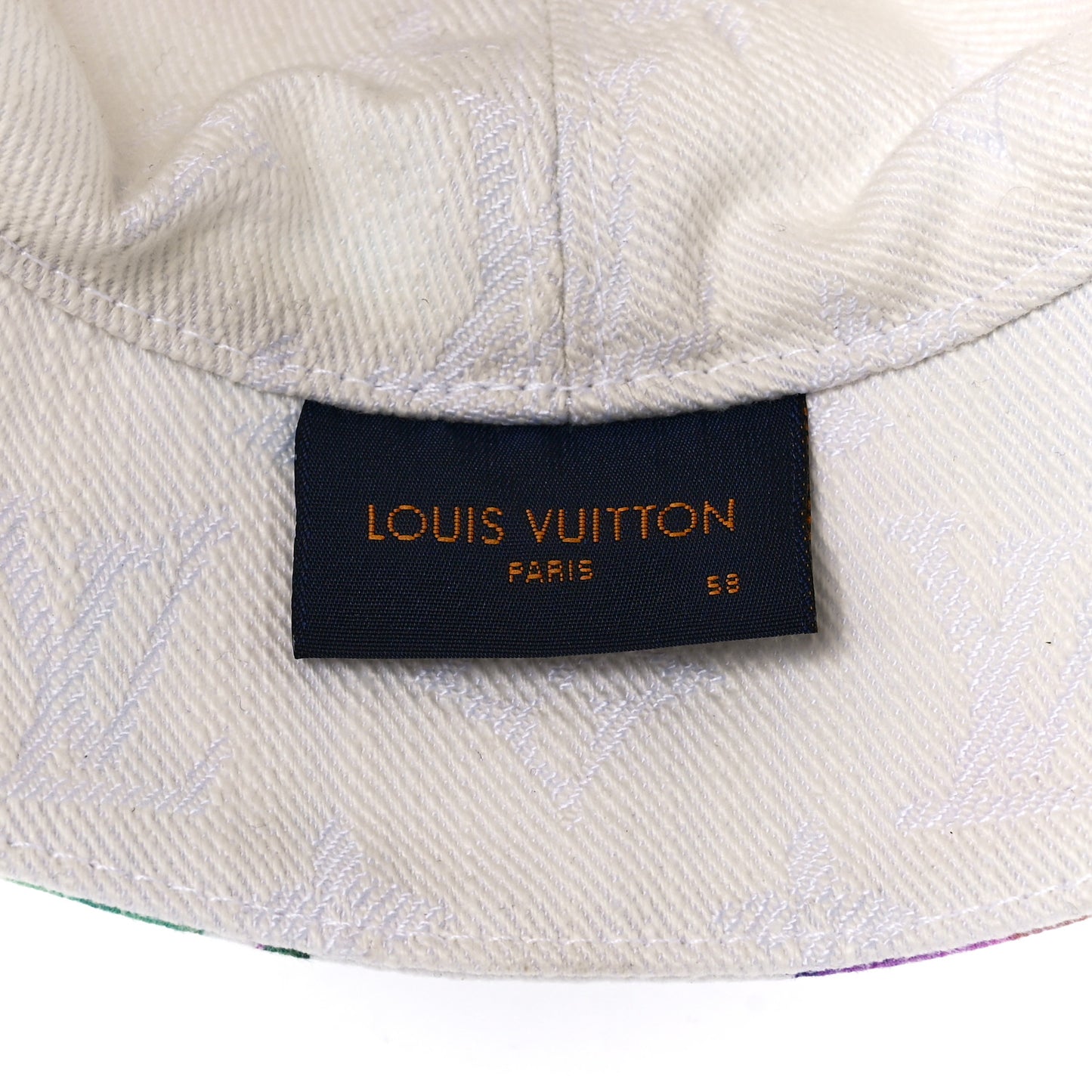 Watercolor Cotton Transformable Bob Bucket Hat 58 Multicolor