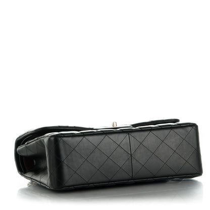 Chanel Lambskin Quilted Jumbo Double Flap Black 5 of 9