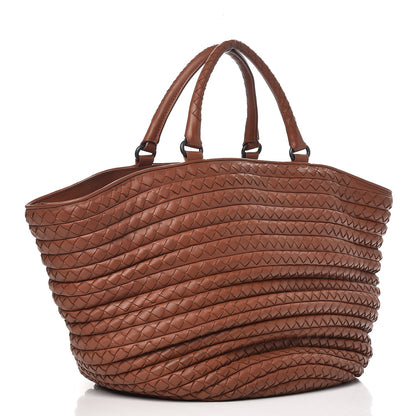 Bottega Veneta Intrecciato Nappa Spiral Shopper Tote Tea 3 of 11