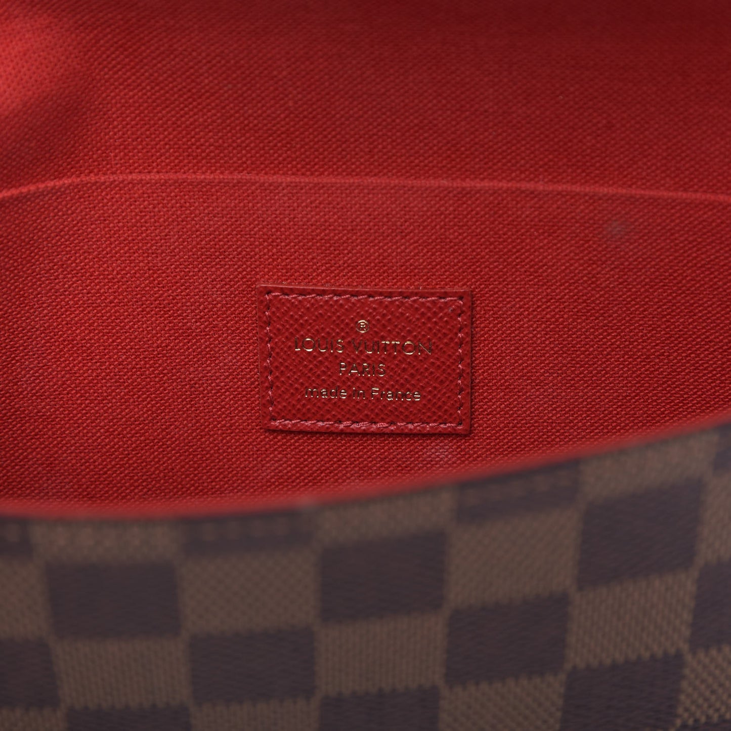 Damier Ebene Pochette Felicie Chain Wallet