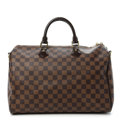 Louis Vuitton Damier Ebene Speedy Bandouliere 35 1 of 10