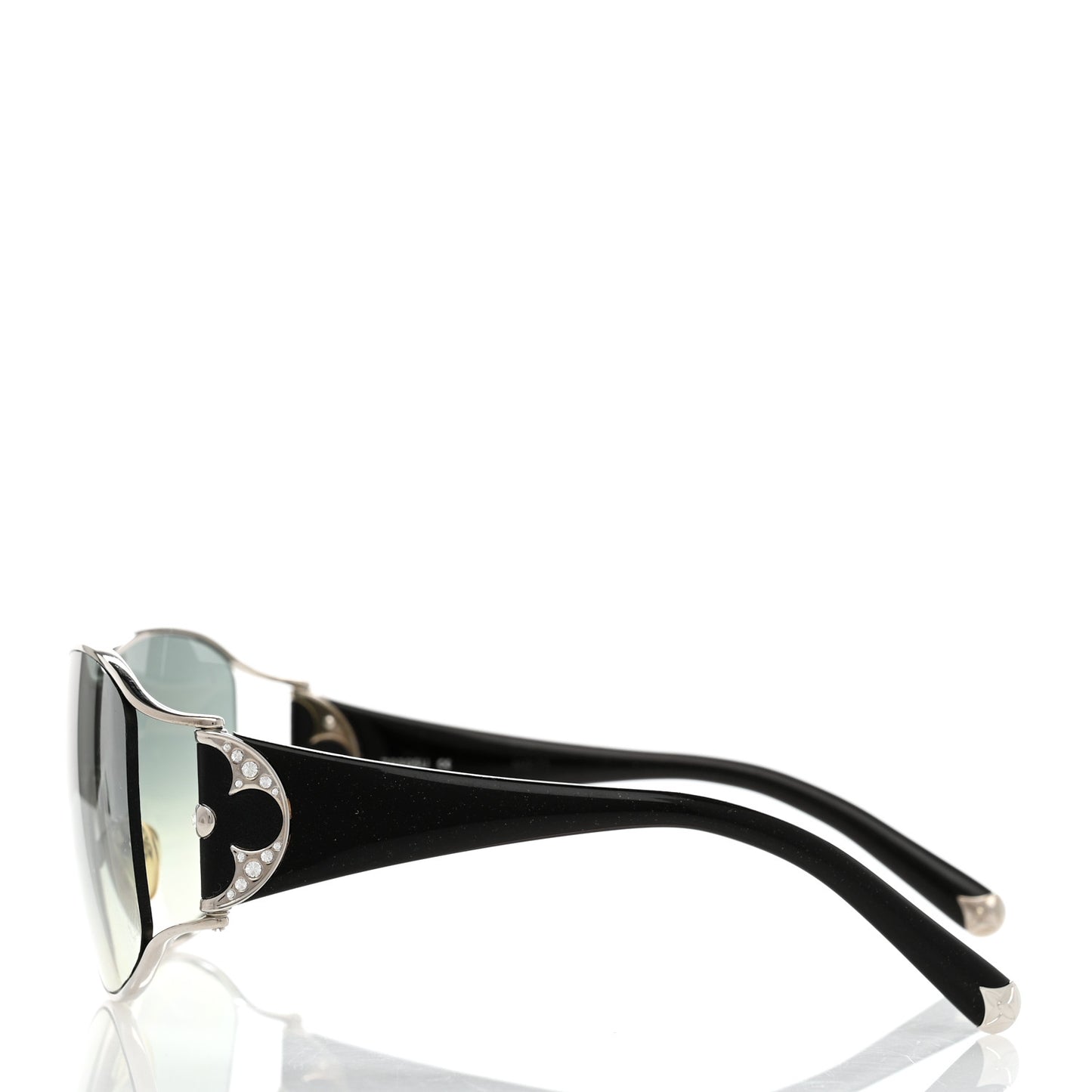 Jasmine Shield Sunglasses Z03050U Black Silver