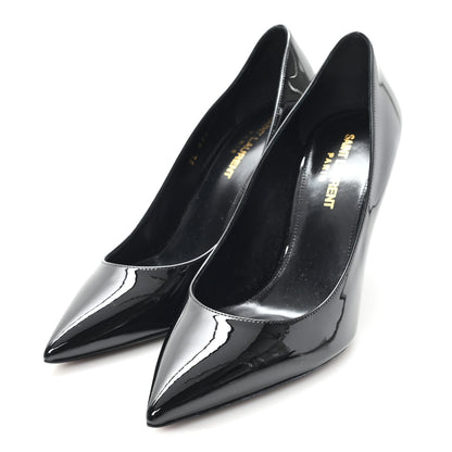 Saint Laurent Patent Opyum 85 Pumps 36.5 Black 4 of 9