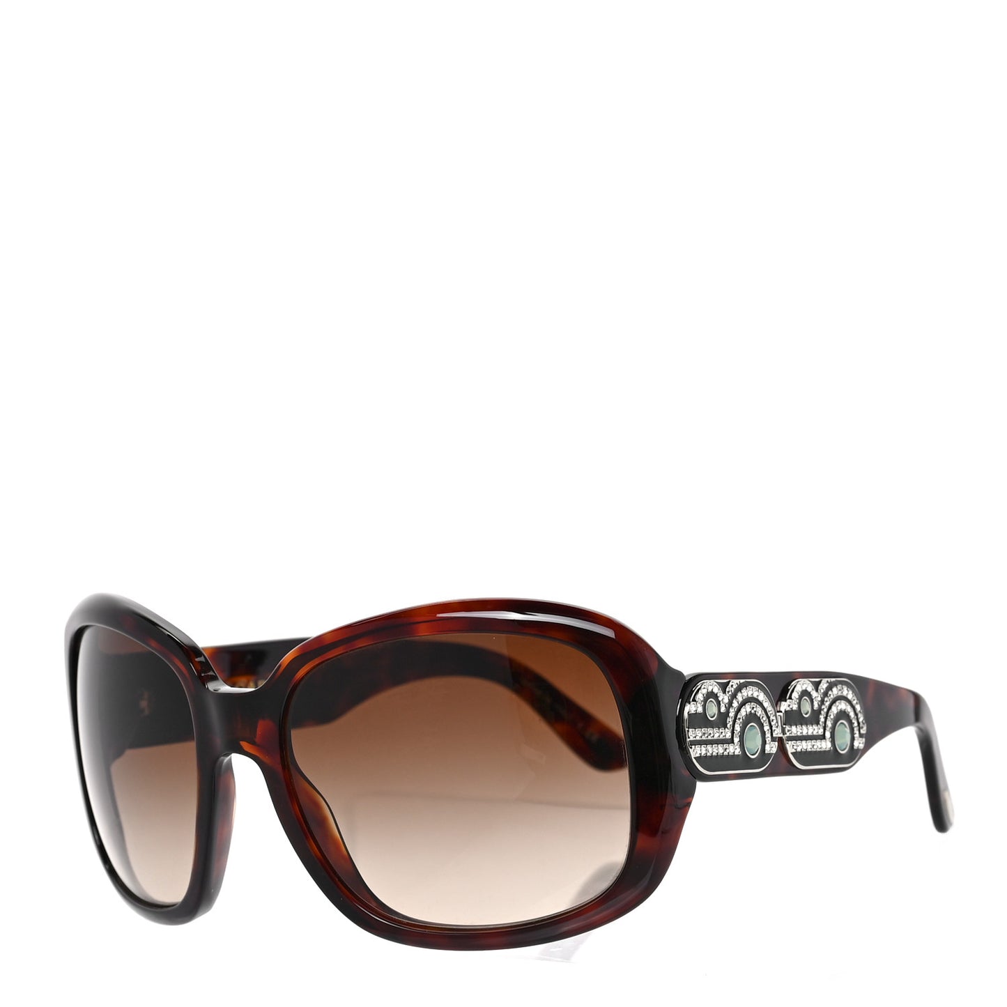 Crystal Sunglasses 8038-B Brown