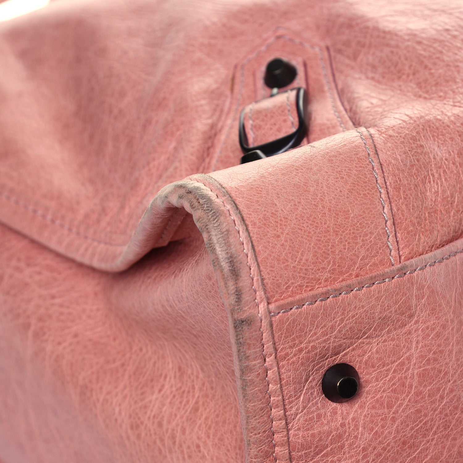 Balenciaga Agneau Classic Hardware Weekender Vieux Rose 16 of 21