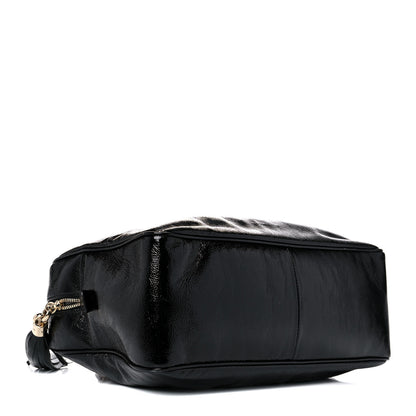 Gucci Vernice Naplack Medium Soho Bowler Black 4 of 17
