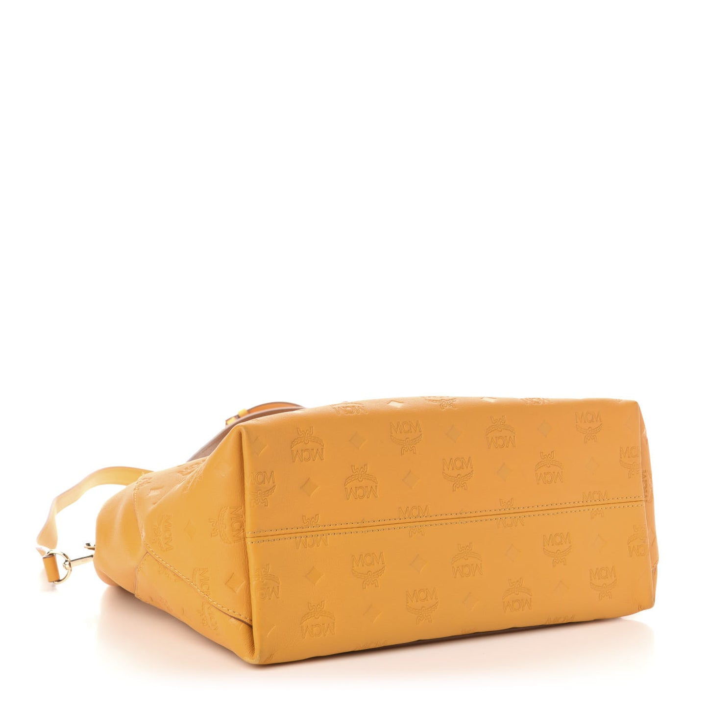 Calfskin Ottomar Monogram Medium Klara Hobo Golden Mango