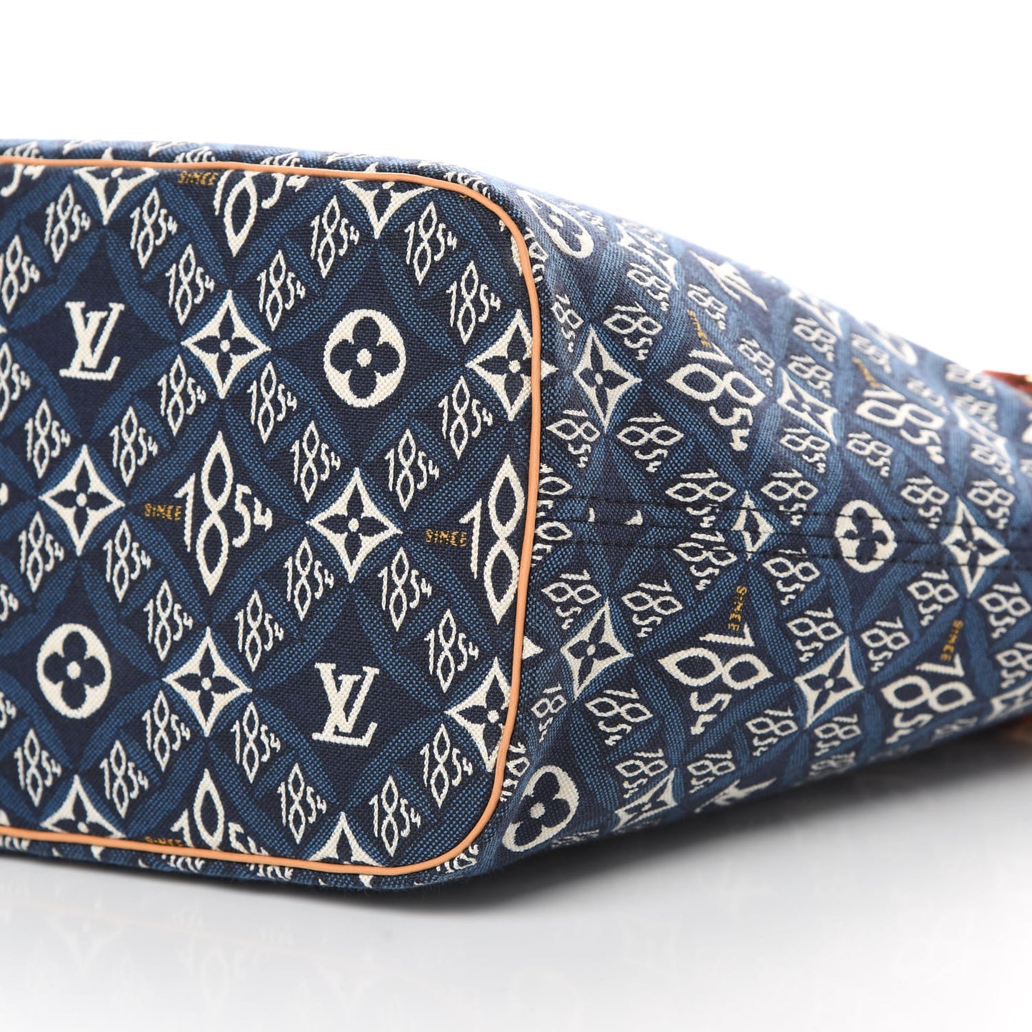 Jacquard Since 1854 Neverfull MM Blue