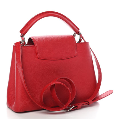 Louis Vuitton Taurillon Capucines BB Rubis 3 of 9