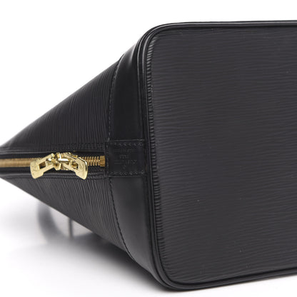 Louis Vuitton Epi Alma PM Black 8 of 10