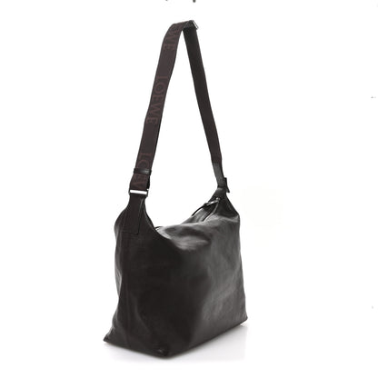 Loewe Calfskin Jacquard Crossbody Bag Brown 3 of 11
