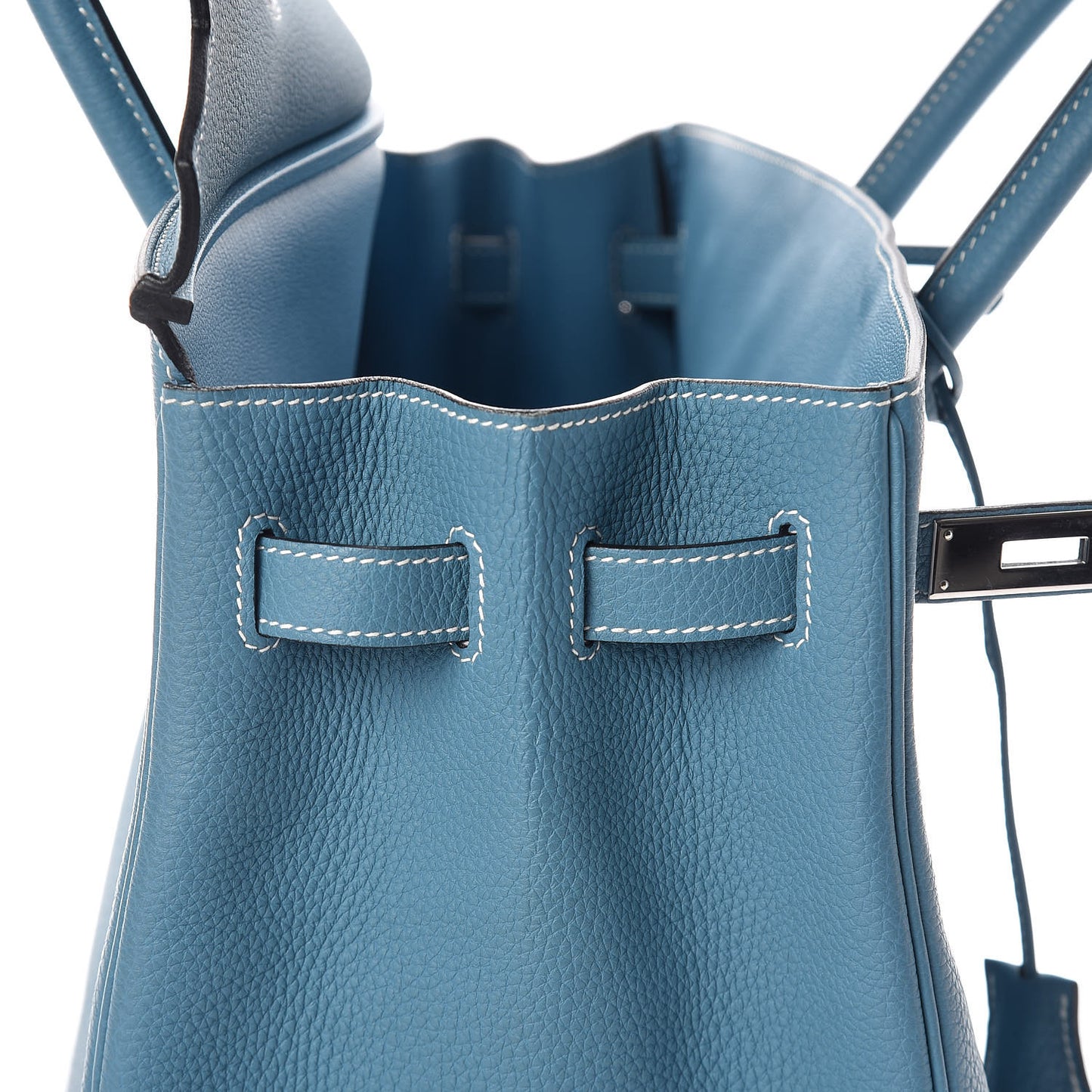 Togo Birkin 35 Blue Jean