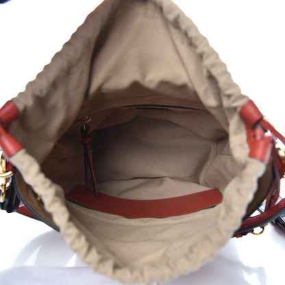Chloe Patent Calfskin Small Roy Bucket Bag Earthy Red 5 of 7