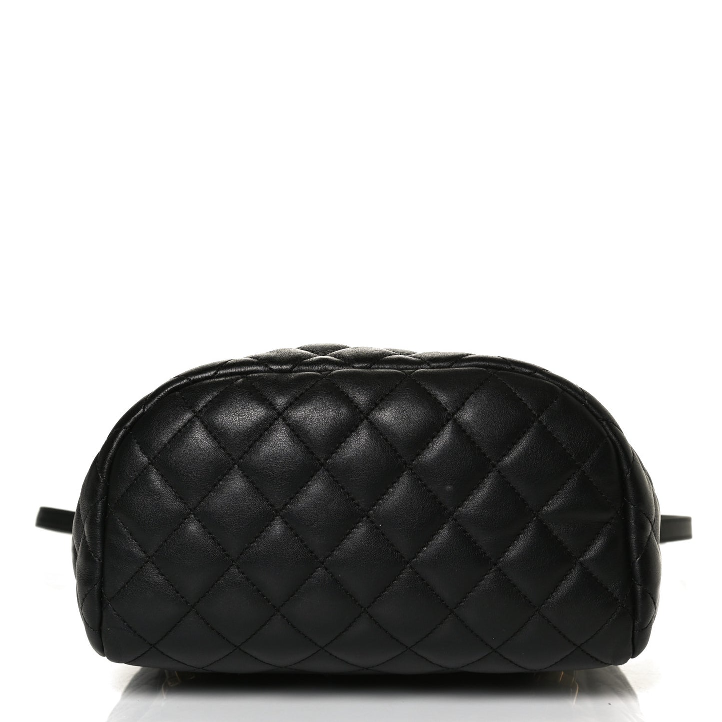 Lambskin Quilted Small Urban Spirit Backpack Black