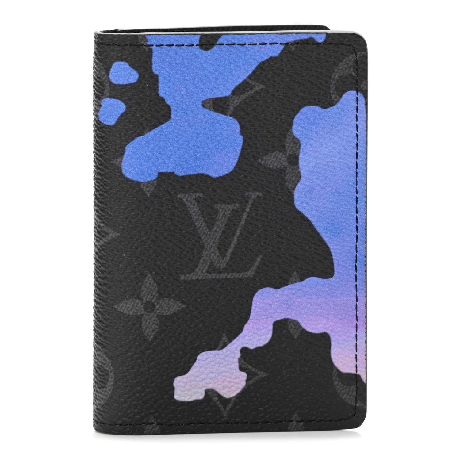 Louis Vuitton Monogram Eclipse Sunrise Room With A View Pocket Organizer 1 of 6