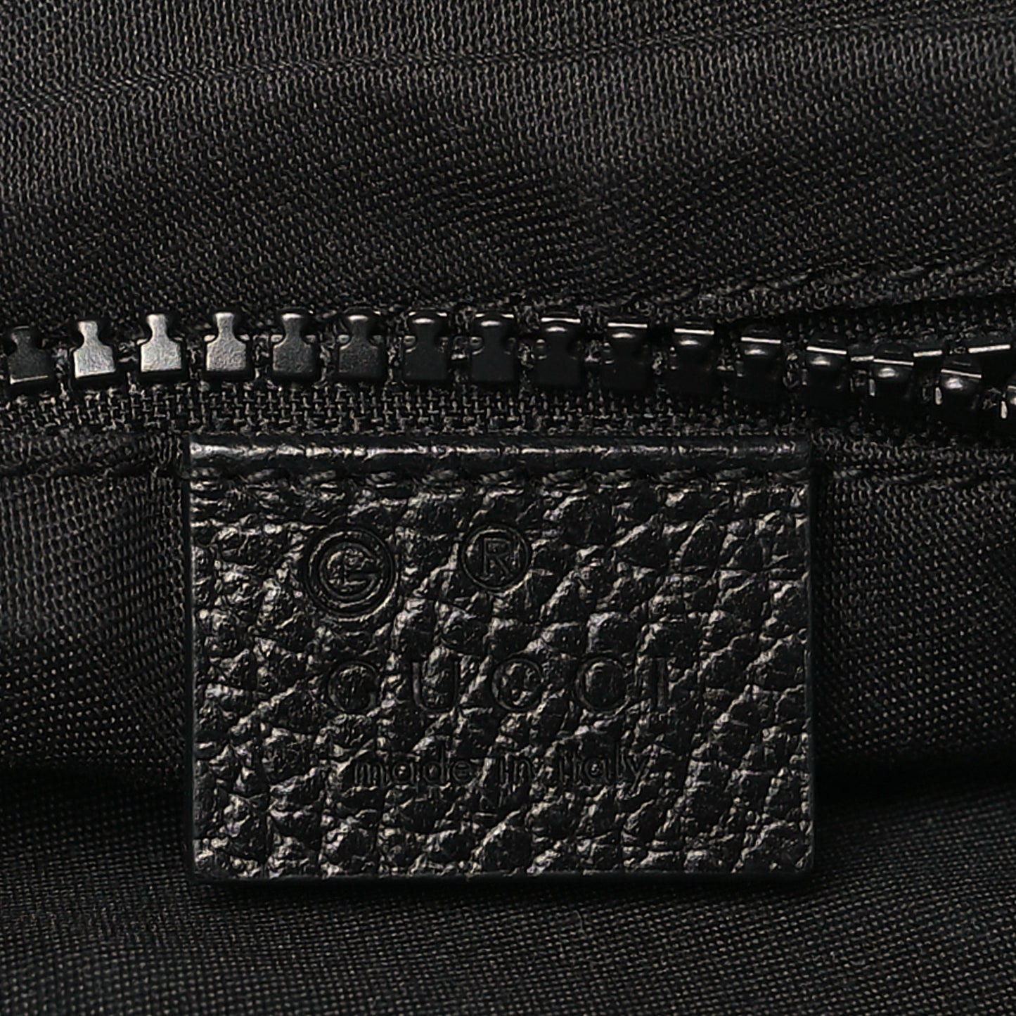 Nylon Monogram Medium Flat Messenger Bag Black