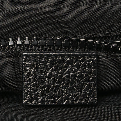 Gucci Nylon Monogram Medium Flat Messenger Bag Black 6 of 10
