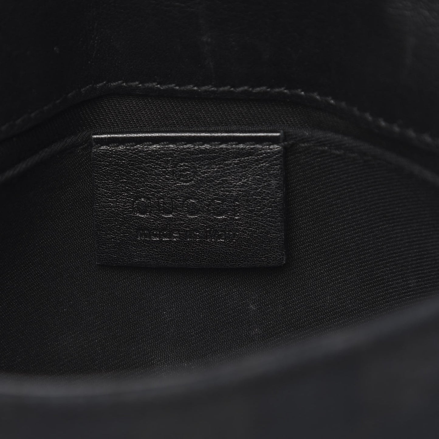 Monogram Horsebit Chain Flap Shoulder Bag Black