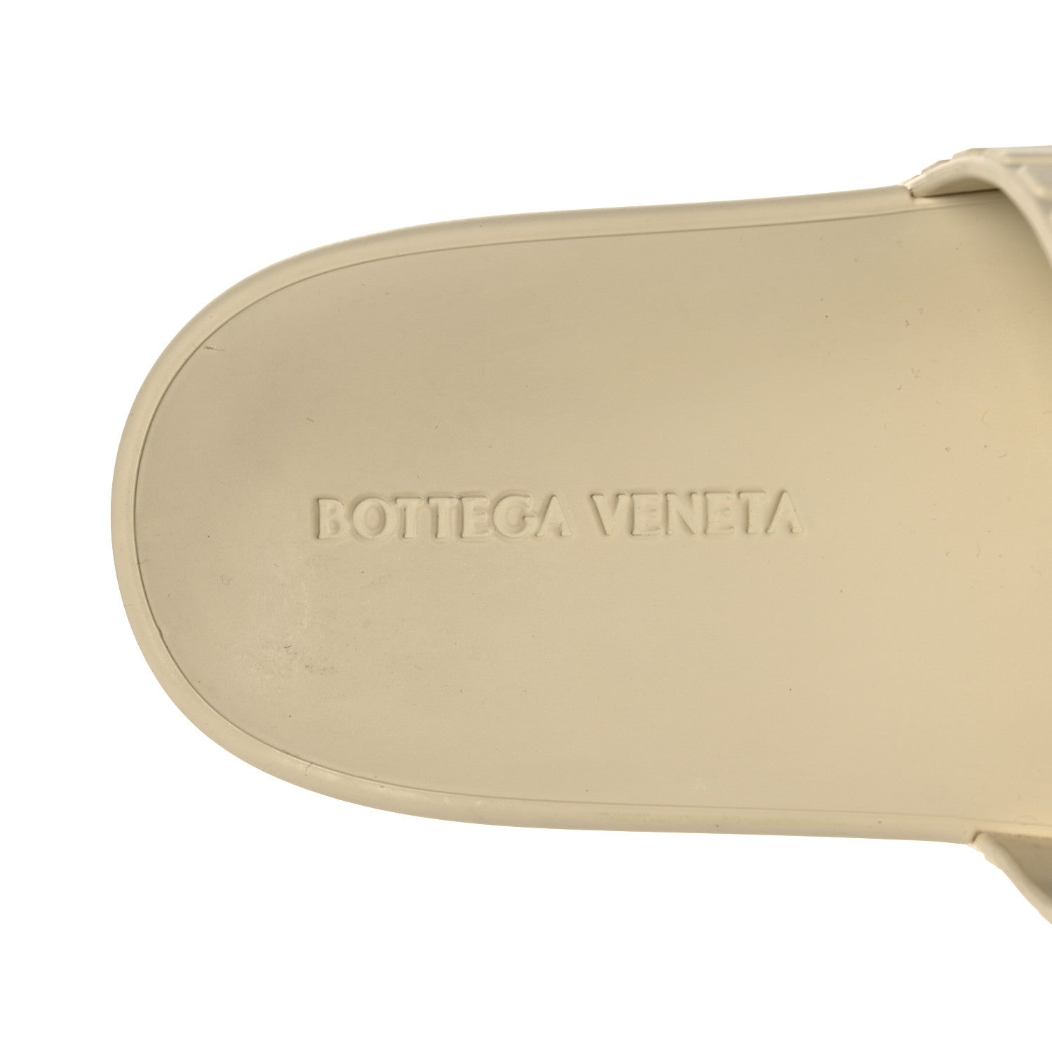Bottega Veneta Rubber Carpet Slider Sandals 39 Sea Salt 7 of 15
