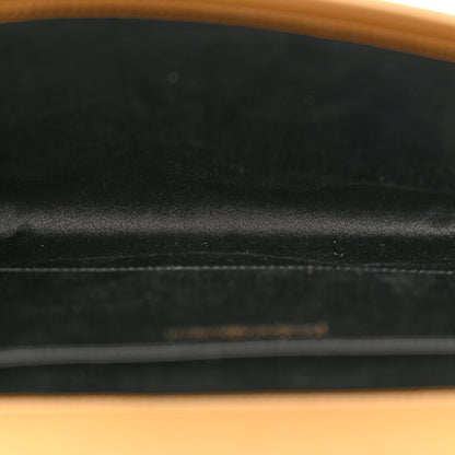 Saint Laurent Calfskin Monogram Large Belle De Jour Clutch  Beige 5 of 10