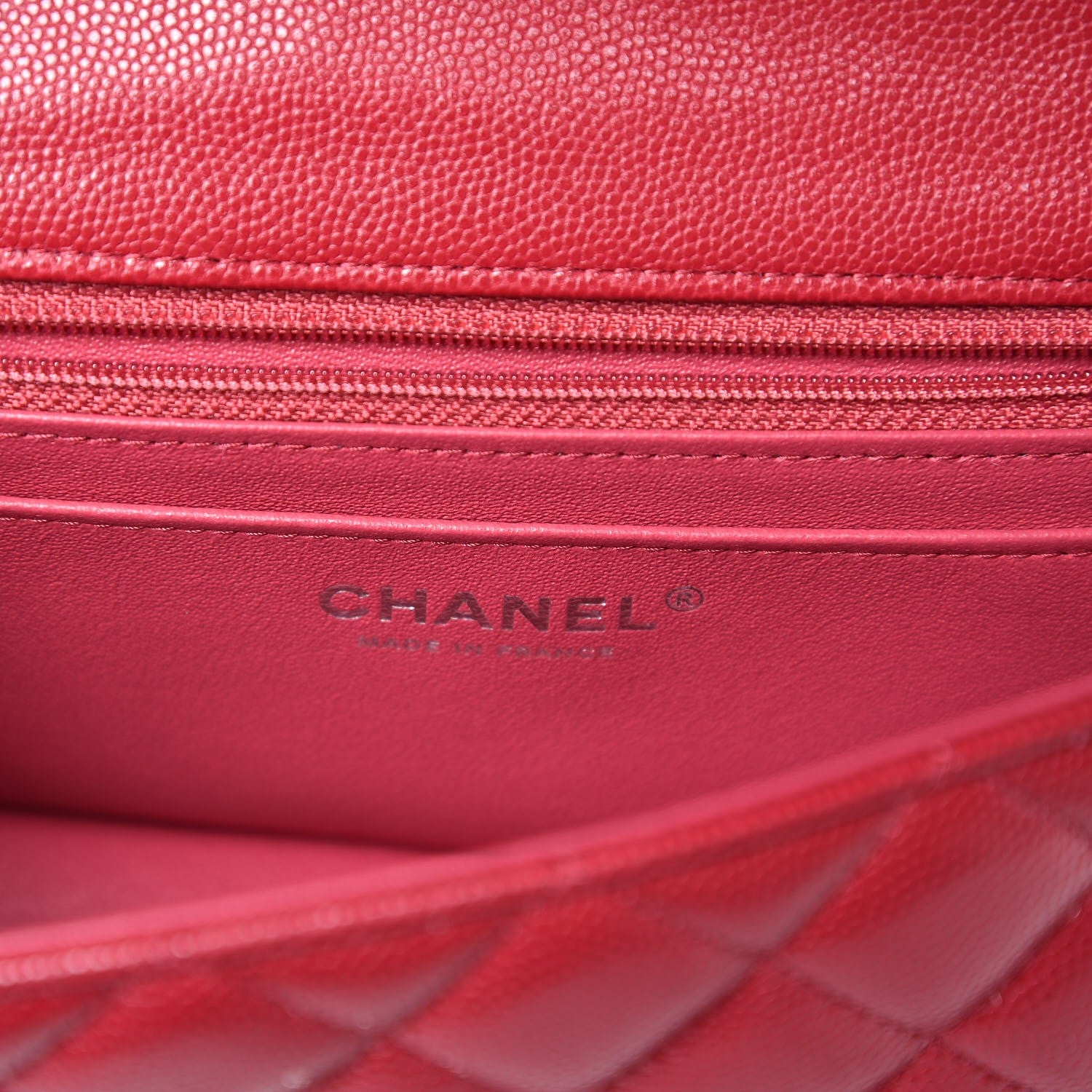 Chanel Caviar Quilted Mini Rectangular Flap Pink 6 of 8