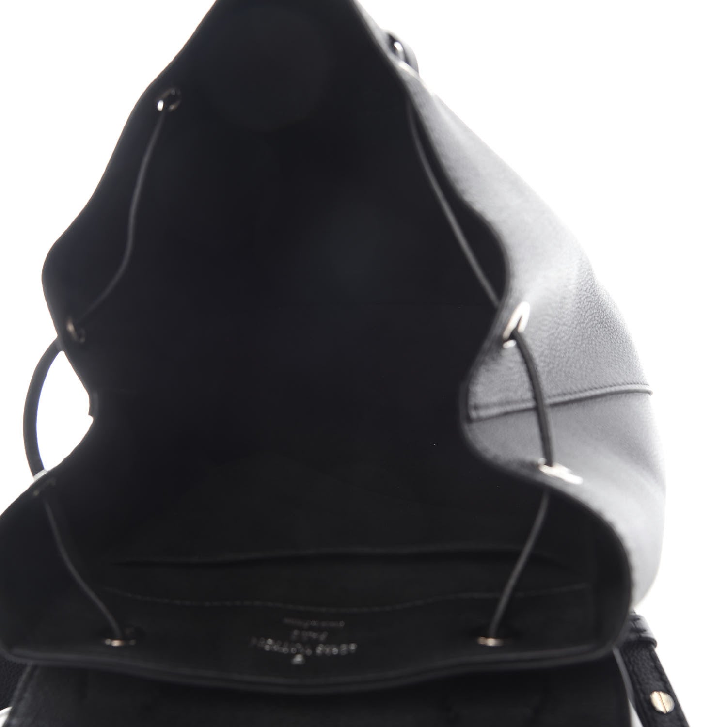 Louis Vuitton Calfskin Lockme Backpack Black 5 of 11