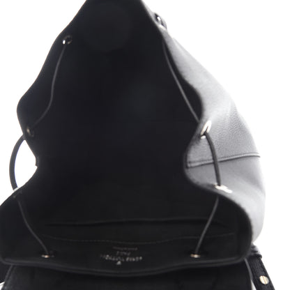 Louis Vuitton Calfskin Lockme Backpack Black 5 of 11