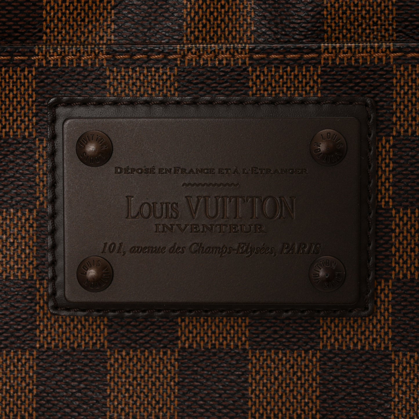 Damier Ebene Brooklyn Bum Bag