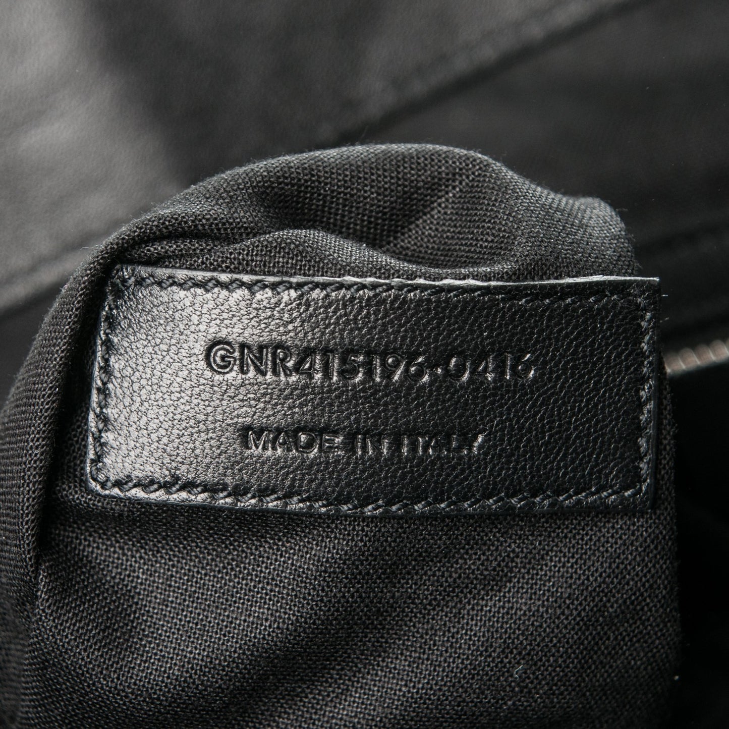 Calfskin Fringe Festival Backpack Black